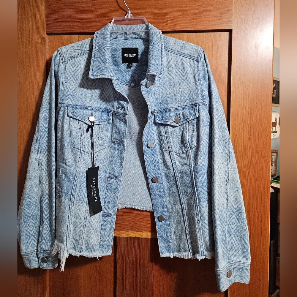 Liverpool Light Blue Jean Jacket